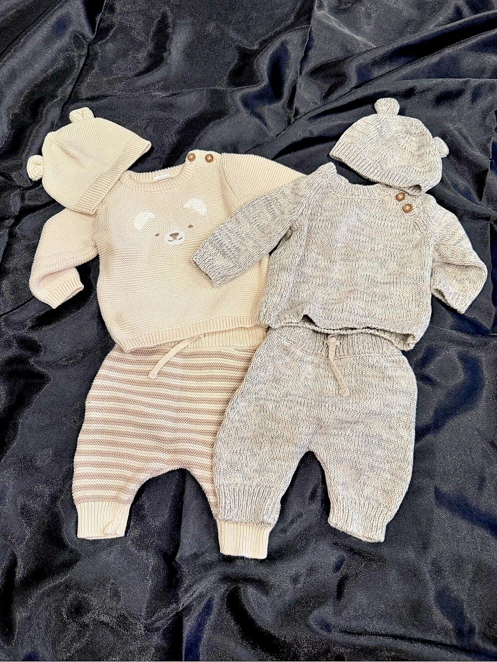 TWO ITEMS Baby Knit Sets